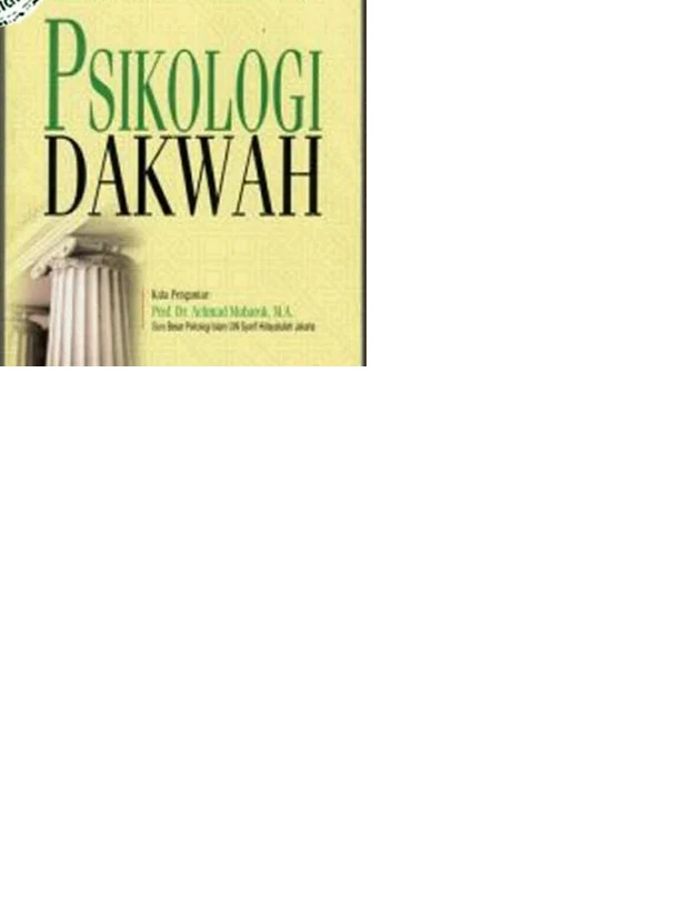 Psikologi dakwah