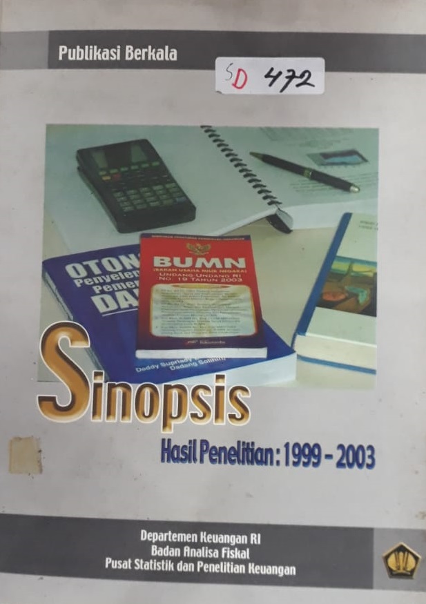 Sinopsis hasil penelitian : 1999 - 2003