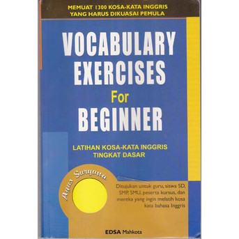 Vocabulary exercises for beginner
