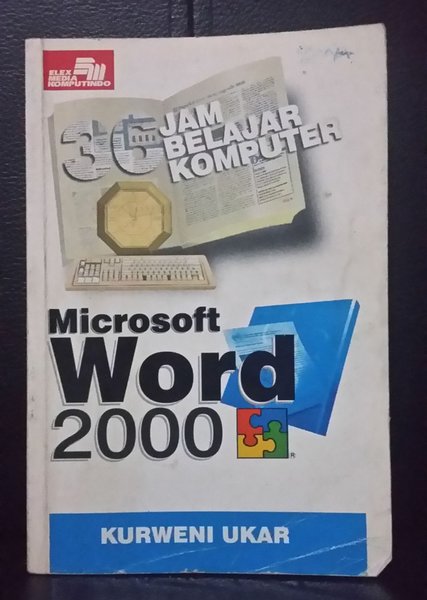 36 jam belajar komputer microsoft word 2000