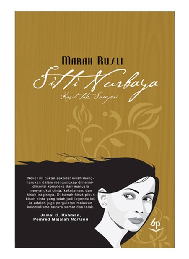 Sitti nurbaya kasih tak sampai