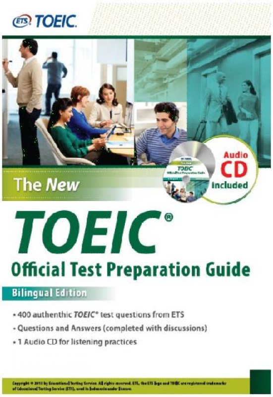 The new toeic : official test preparation guide