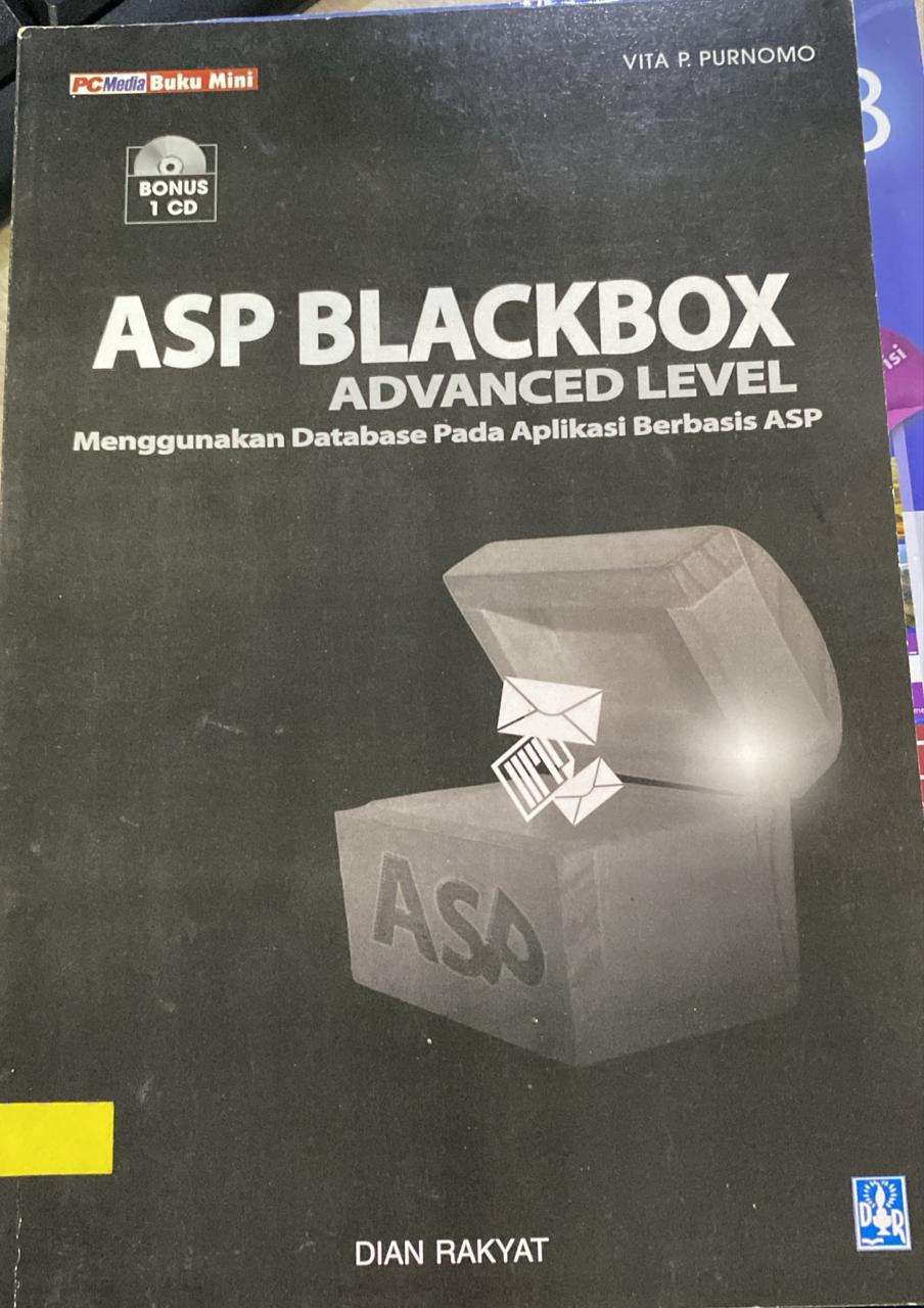ASP blackbox advanxed level menggunakan database pada aplikasi berbasis ASP