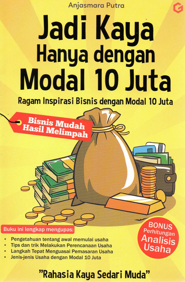 Jadi kaya hanya dengan modal 10 juta