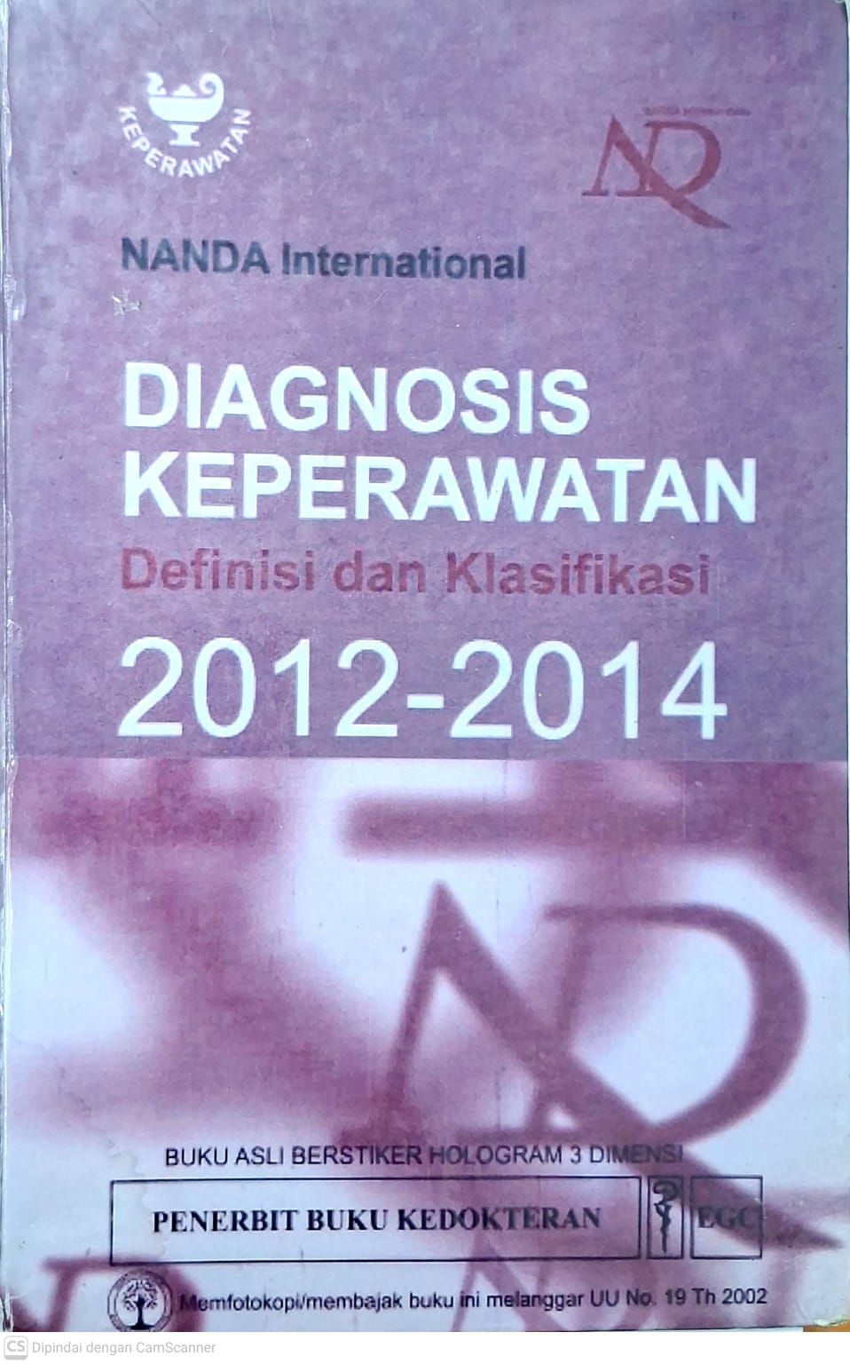 NANDA international diagnosis keperawatan: definisi dan klasifikasi 2012-2014