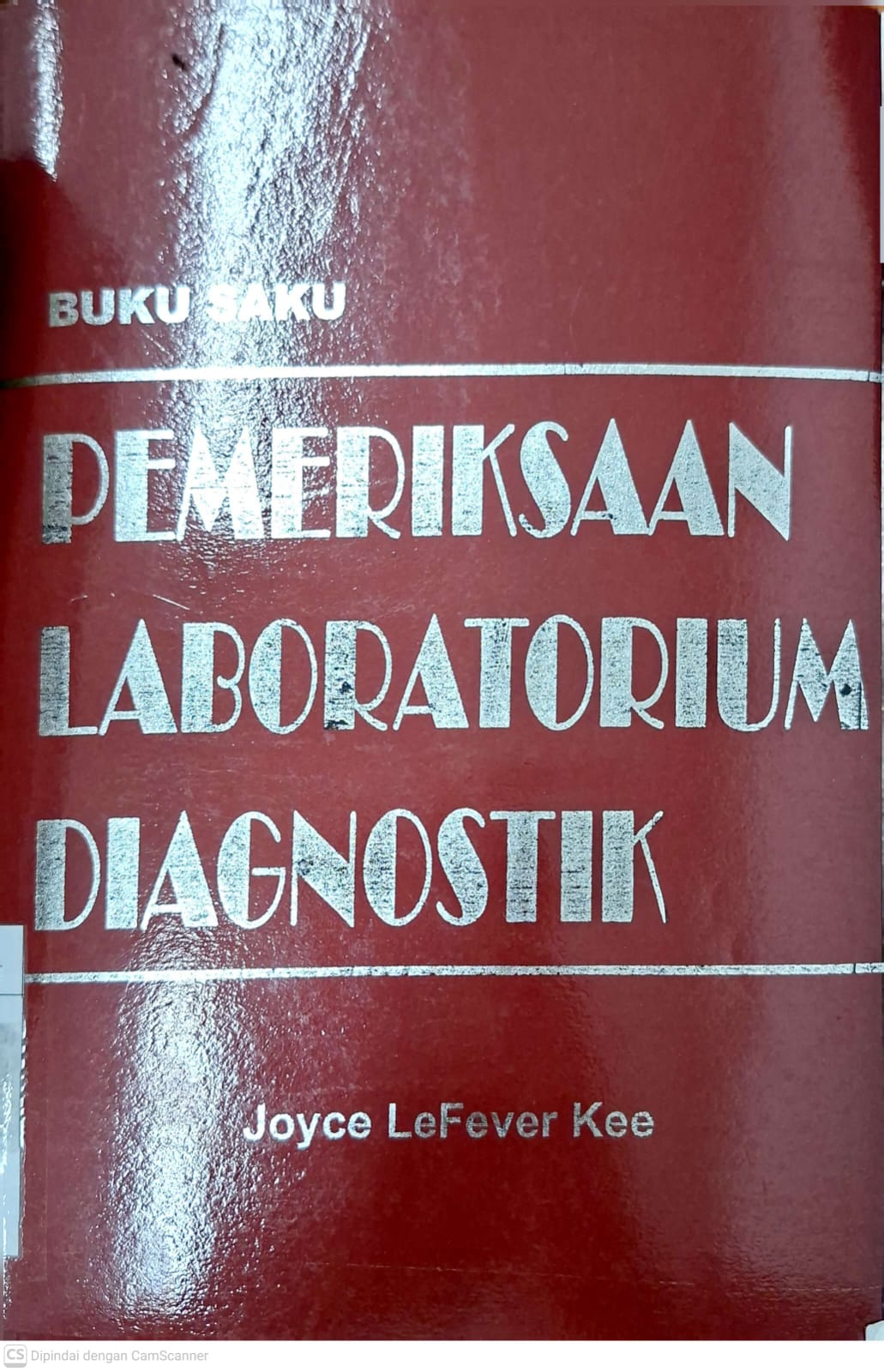 Buku saku pemeriksaan laboratorium diagnostik