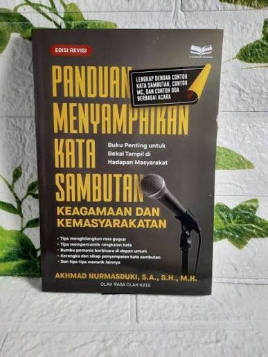 Panduan menyampaikan kata sambutan keagamaan dan kemasyarakatan