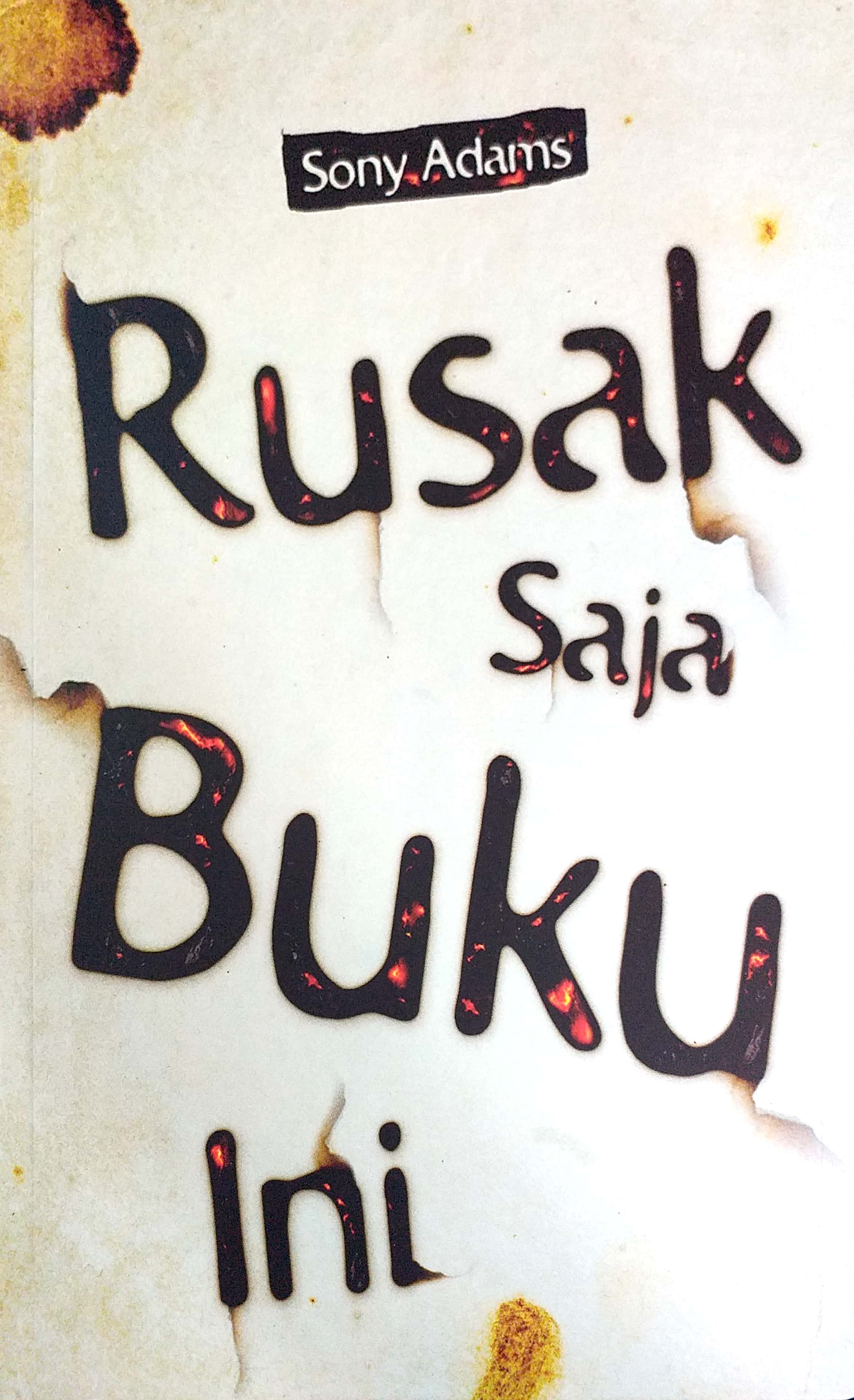 Rusak saja buku ini