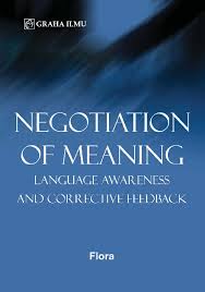 Negotiation of meaning language awareness and corrective feedback