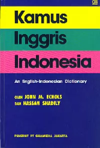 Kamus Inggris-Indonesia : an English-Indonesian dictionary