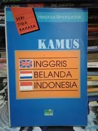 Kamus Inggris Belanda Indonesia
