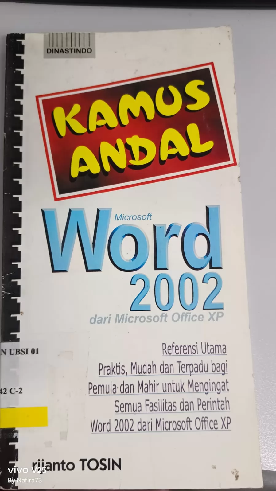 Kamus Andal Microsoft Word 2002 dari Microsoft Office XP