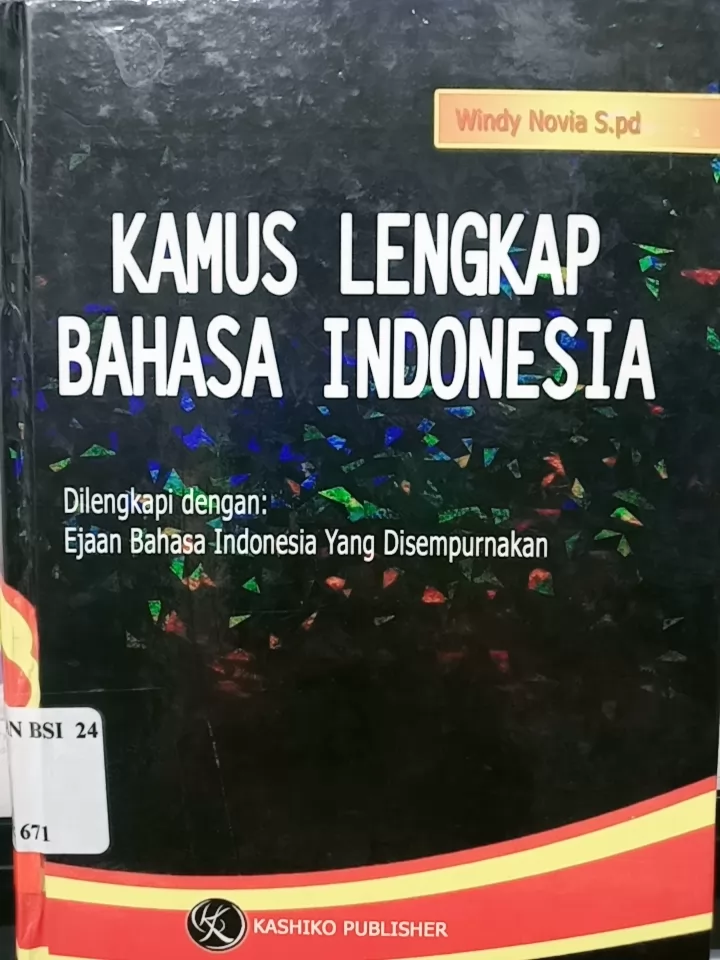 Kamus lengkap Bahasa Indonesia