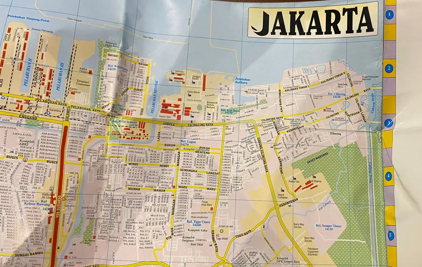 Peta Jakarta: Travel in city map